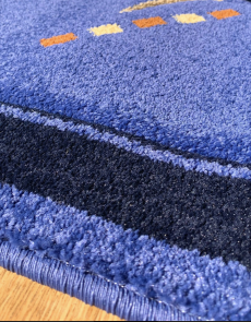 Синтетический ковер Frize Vrezanny 3039A blue - высокое качество по лучшей цене в Украине.